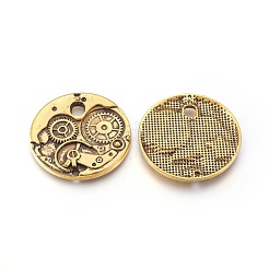 Pendente in lega stile tibetano&nbsp;PALLOY-A15823-AG-FF