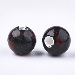 Фарфоровые бусины ручной работы&nbsp;X-PORC-Q262-03