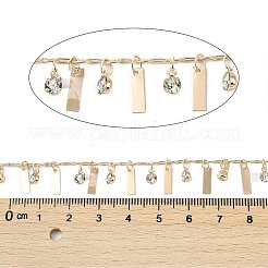 Цепочки ручной работы из латуни и страз&nbsp;CHC-Z001-12KCG-02