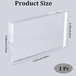 Прозрачный акриловый реквизит для фотосъемки&nbsp;AJEW-WH20006-260C