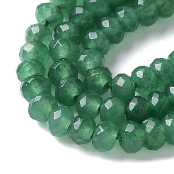 Gefärbte natürliche Malaysia Jade Rondelle Perlen&nbsp;G-E316-2x4mm-59