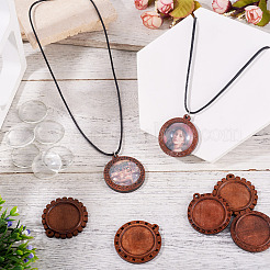Наборы для изготовления подвесок из деревянного подноса своими руками&nbsp;DIY-TA0012-31