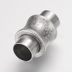 Fermoirs magnétiques en acier inoxydable 304 avec emembouts collées&nbsp;STAS-E144-054AS01