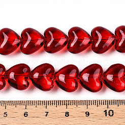 Прозрачные стеклянные бусины нити&nbsp;X-GLAA-T023-13A