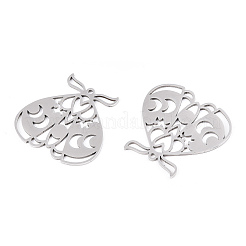 5 шт. подвески из нержавеющей стали 201 STAS-DC0009-46P