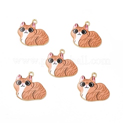 Подвески из эмали и сплава&nbsp;ENAM-M046-11G-D