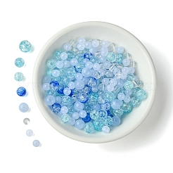 Kit per realizzare braccialetti rotondi con perline acriliche fai da te&nbsp;DIY-FS0007-02A