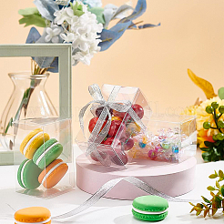 Прозрачная пластиковая ПВХ коробка подарочная упаковка&nbsp;CON-WH0060-02C