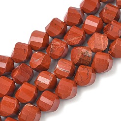 Натуральные красные яшмы бусы пряди&nbsp;G-C267-B22