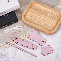 Набор для самостоятельного изготовления кожаного мини-кошелька для монет&nbsp;DIY-TA0004-90C