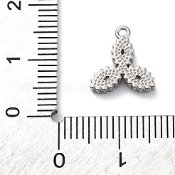 Подвески из нержавеющей стали 304 с кубическим цирконием&nbsp;STAS-R141-03P-04