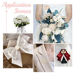 6 шт. 6-х стильная брошь-булавка в виде цветка для женщин&nbsp;JEWB-AR0001-07