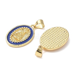 Латунь эмаль подвески&nbsp;KK-Q068-37G