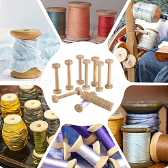 Деревянные бобины&nbsp;AJEW-WH0031-47A