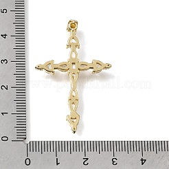 Messing micro pave klare zirkonia anhänger&nbsp;CU-CBA9883-05F-G