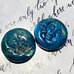 Резные фигурки исцеляющей богини Луны из натурального лабрадорита&nbsp;WG46607-01