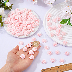 80pcs cabochons en résine opaque&nbsp;RESI-DC0001-61C