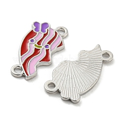 Подвески в форме сердца из сплава эмали для пары&nbsp;PALLOY-K018-01P