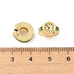 Montres en laiton émaillé perles européennes&nbsp;KK-CBA9CBD-16G