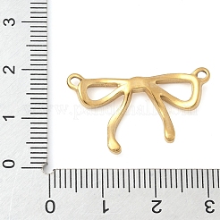 Подвески-бантики из нержавеющей стали 304&nbsp;LS-STAS-R162-04G