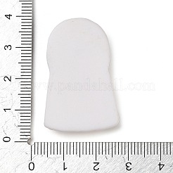 Geistermaske Halloween undurchsichtiges Harz Decoden Cabochons&nbsp;RESI-R446-02B