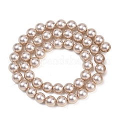 Smerigliato perle di vetro fili di perline&nbsp;GLAA-A044-08A-12