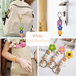 14шт 7 цвета силиконовые бусины&nbsp;SIL-CJ0002-90