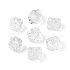 Ручной стеклянные фольга бисер пряди&nbsp;FOIL-N033-01E