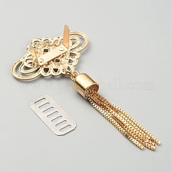 Legierung strass tasche dekorative schnalle clip&nbsp;FIND-WH0111-190