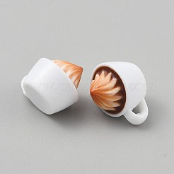 Mini-Kaffeetassen-Ausstellungsdekoration aus Kunstharz&nbsp;DJEW-CJC0002-05C