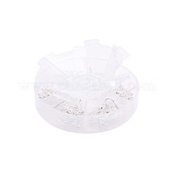 Ganci di orecchini in ottone&nbsp;KK-YW0001-08B-NF