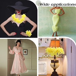 Боа из пуха индейки для танцев&nbsp;DIY-WH0568-10B