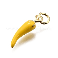 Латунь эмаль подвески&nbsp;KK-Z100-10G-02