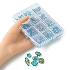 12 стиль покрытия акриловыми бусинами&nbsp;FIND-YW0003-05