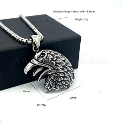 Мужской хип-хоп кулон в виде орла&nbsp;IJ6091