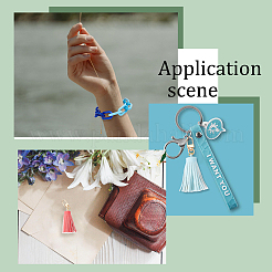 Набор для самостоятельного изготовления брелока-браслета из цепочки&nbsp;DIY-PH0009-41