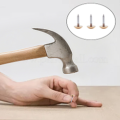 10 Stück Möbelnägel aus Messing&nbsp;KK-LP0004-74