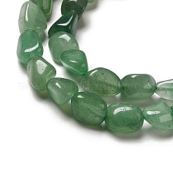 Естественный зеленый авантюрин бисер нитей&nbsp;G-I351-B06