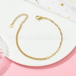 Bracelets en acier inoxydable 304&nbsp;BJEW-JB14161-01