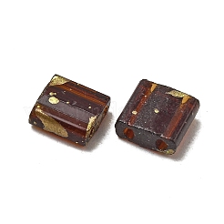 Прозрачные стеклянные бусы с 2 отверстием&nbsp;SEED-S023-30C-30