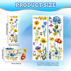 Статические наклейки на окна из пвх DIY-WH0633-003