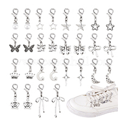 28 stücke 14 stile legierung schuhe charme&nbsp;HJEW-PH02015
