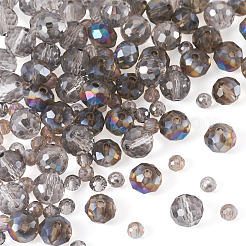 120 pièces 4 styles de perles de verre galvanoplastie&nbsp;EGLA-TADJ0001-13B