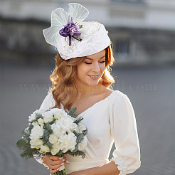 Boina francesa de lana para mujer&nbsp;AJEW-WH0470-81D