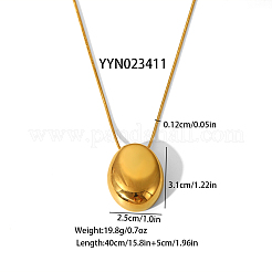 Colliers pendentifs tendance en acier inoxydable 304 pour femmes à porter au quotidien&nbsp;KD2604-2