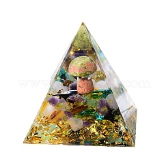 Générateurs d'énergie de résine de pyramide d'orgonite&nbsp;PW-WG195AB-01