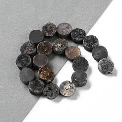 Elettrodeposte druzy naturale perline agata fili&nbsp;G-M433-01G