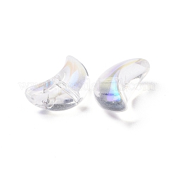 Прозрачный Electroplate стеклянные бусины&nbsp;GLAA-F122-01F