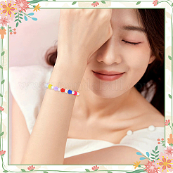 Непрозрачные акриловые бусины&nbsp;MACR-SP0002-06B