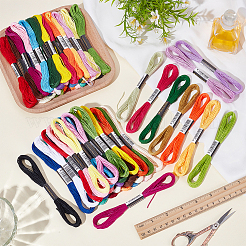 72 Bündel Polycotton-Stickgarn&nbsp;OCOR-GO0001-31